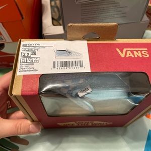 Baby boy Vans shoes size 2
